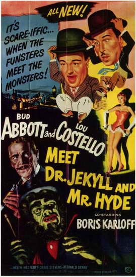 Abbott and Costello Meet Dr. Jekyll and Mr. Hyde Movie Posters From ...